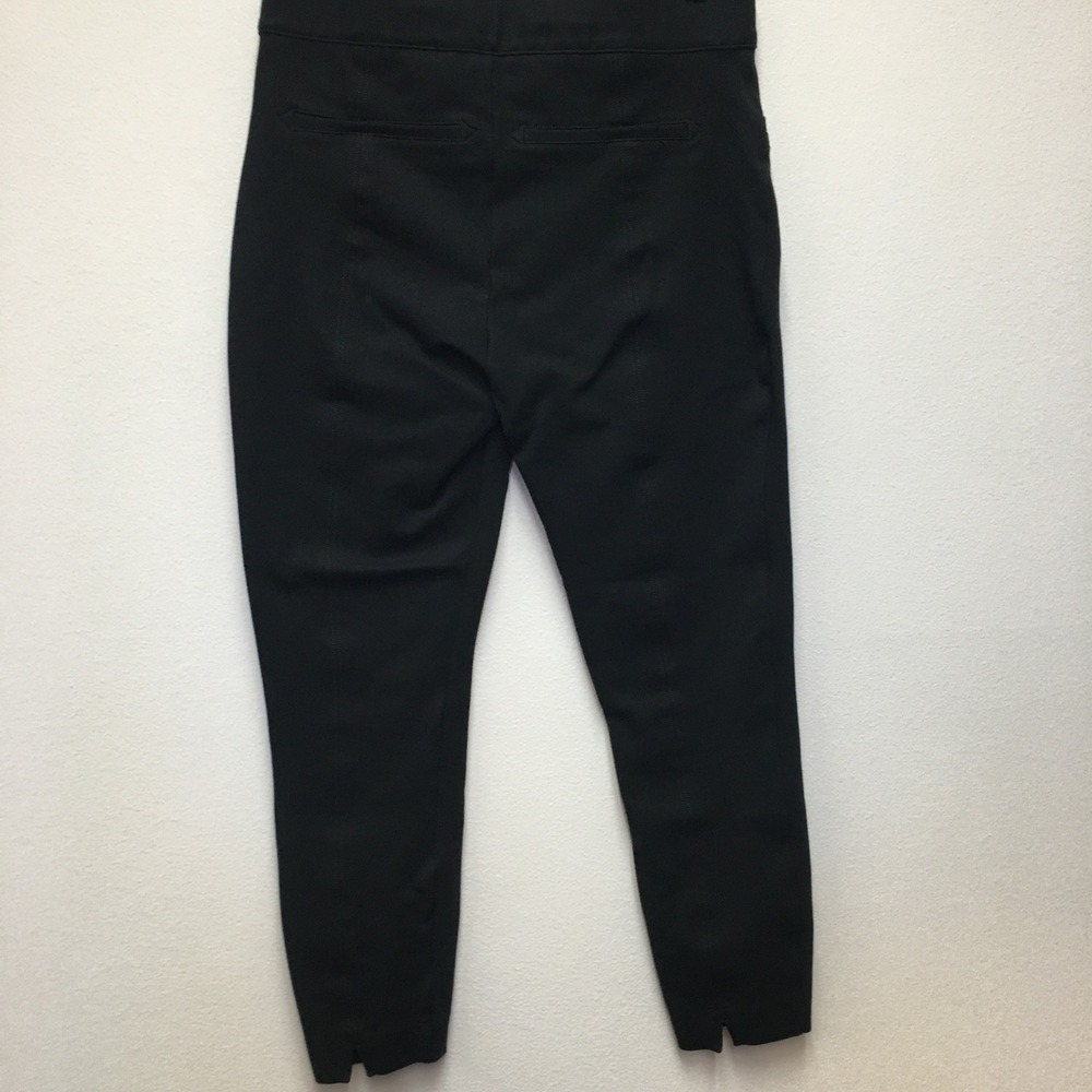 Spanx Smoothing Ponte Knit High Rise Leggings Women's Medium Black Office Mod - Picture 11 of 16